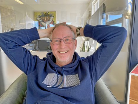 - Det her - det vil jeg gerne lave resten af mit, slår 51-årige Torben Mersholm fast. Foto: Lars Høj