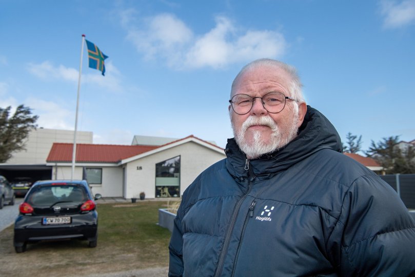 - Der har, som jeg ser det, hersket et anarki i Jammerbugt Kommune om ikke at følge de gældende lokalplaner, siger Kai Møller. Foto: Bente Poder