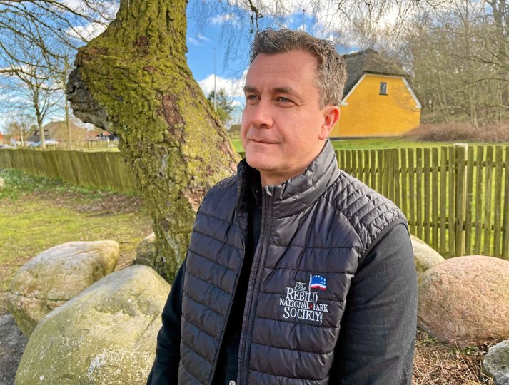 Generalsekretær Lars Bisgaard fra Rebildselskabet. Foto: Helge Søgaard