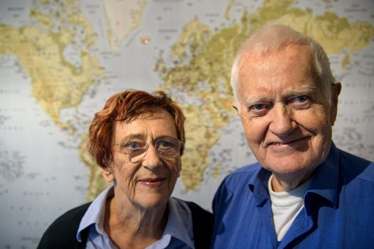 Margit og Kjeld Pedersen har over årene besøgt mere end 100 lande - rejser der gjort stort indtryk på parret. Foto: Bo Lehm <i>Bo Lehm</i>