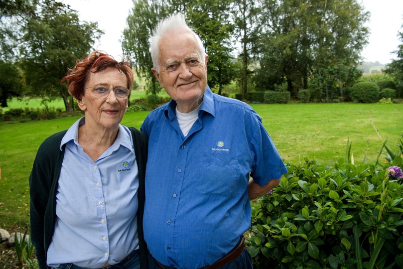 Margit og Kjeld Andersen har overdraget størstedelen af deres livsværk Sol og Strand til en fond. Foto: Bo Lehm <i>Bo Lehm</i>