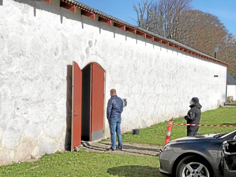 Det nye testcenter på Knivholt oplevede særligt påskemandag en kæmpe tilstrømning - så stor, at flere måtte gå forgæves. Foto: Calle