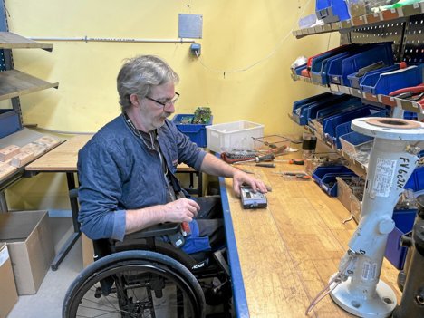 Niels Pedersen har arbejdet hos Specialenheden i to år. Foto: Jesper Bøss