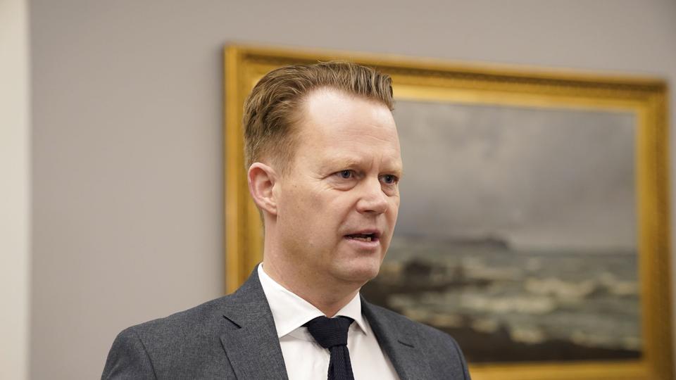Udenrigsminister Jeppe Kofod (S) har indkaldt partierne i Udenrigspolitisk Nævn til møde med et punkt på dagsordenen: Ruslands styrkeopbygning i og omkring Ukraine. <i>Ida Marie Odgaard/Ritzau Scanpix</i>