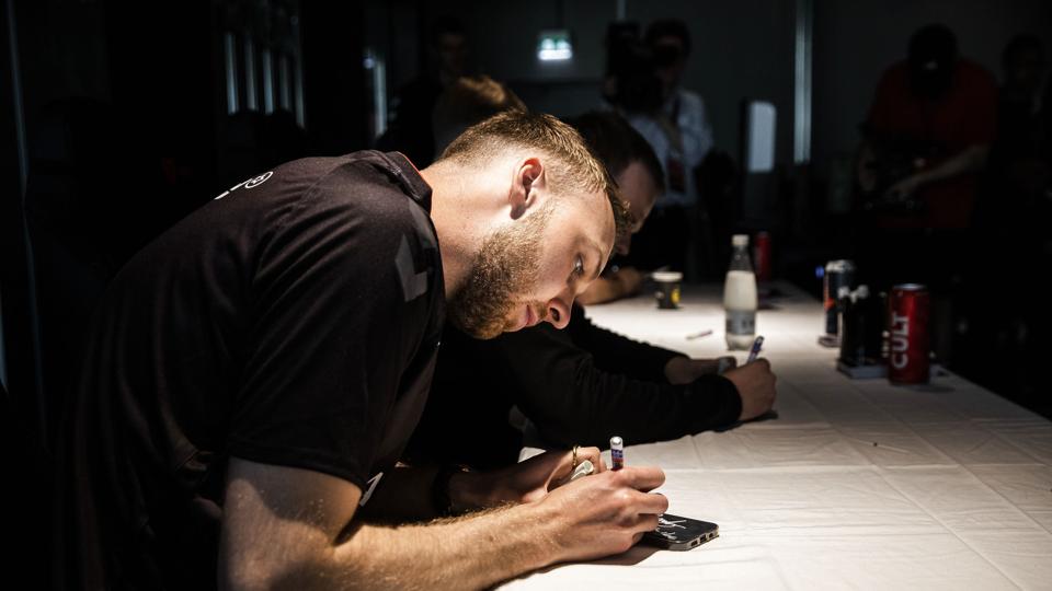 Lukas "Gla1ve" Rossander havde problemer undervejs, men sluttede stærkt af, da Astralis holdt sig inde i turneringen IEM Katowice med en dramatisk sejr. (Arkivfoto) <i>Olafur Steinar Gestsson/Ritzau Scanpix</i>