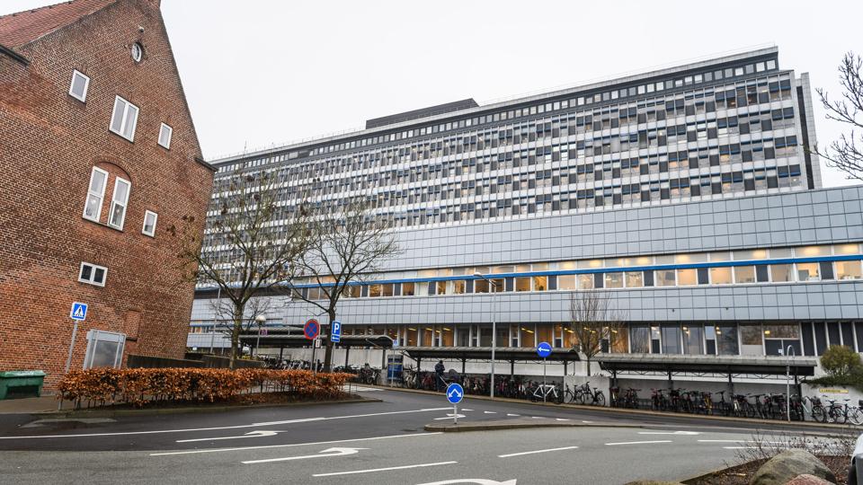 Det var på 1. sal på Aalborg Universitetshospital - "Sygehus syd" - at der onsdag blev konstateret besøg af rotter. Foto: Torben Hansen