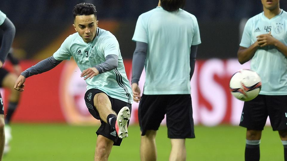 Abdelhak Nouri blev regnet for et stort talent i Ajax, hvor han var blevet en del af førsteholdet, da han i 2017 blev ramt af et hjertestop og pådrog sig en varig hjerneskade. (Arkivfoto) <i>Martin Meissner/Ritzau Scanpix</i>