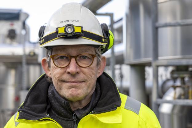 Jesper Horne startede 1. februar som direktør hos Sindal Biogas A/S. Han var tidligere ansat hos Total (der tidligere hed Mærsk) og har haft forskellige senior operations stillinger de seneste 20 år. Foto: Kim Dahl Hansen <i>Foto: Kim Dahl Hansen</i>