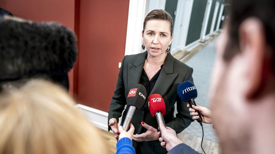 Det forventes, at statsminister Mette Frederiksen deltager på et pressemøde om situationen i Ukraine torsdag klokken 15. (Arkivfoto). <i>Mads Claus Rasmussen/Ritzau Scanpix</i>