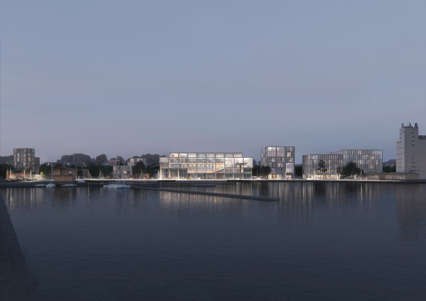 Simacs nye bygninger på havnen i Svendborg kommer også til at rumme simulatorfaciliteter på internationalt niveau.