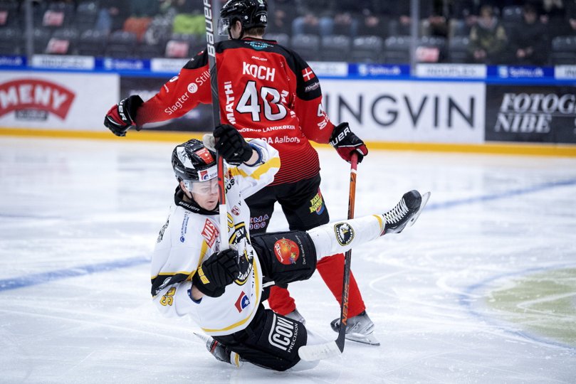Anders Koch scorede til 3-1 i lørdagens sejr over Herlev. Foto: Lars Pauli <i>Foto: Lars Pauli</i>