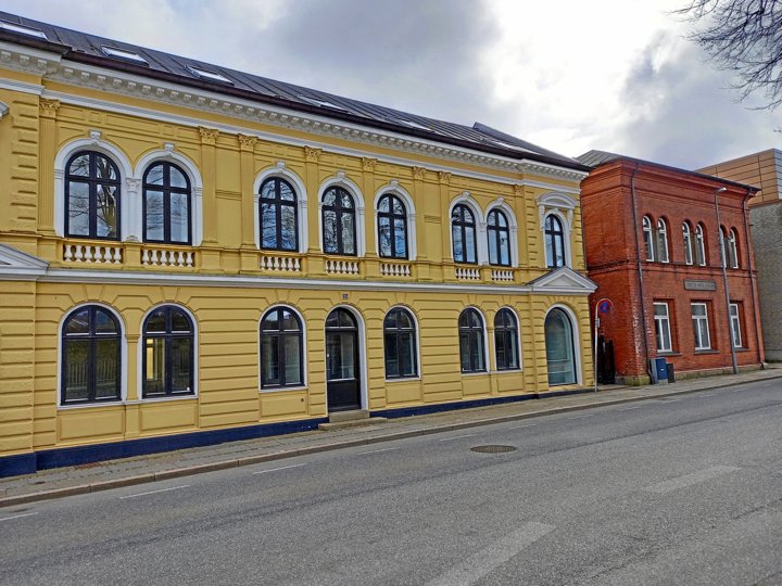 Søndag 13. februar inviterer Museum Thy indenfor i de to ejendomme i Jernbanegade, der fra sommeren 2023 skal være ramme om det nye Thisted Museum. Foto: Museum Thy