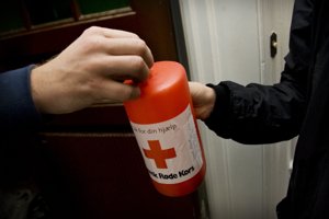 Røde Kors-frivillige får prominente gæster