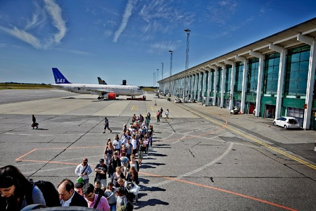 Det lysner for Aalborg Lufthavn, som har fået nye rejsedestinationer. Foto: Aalborg Lufthavn
