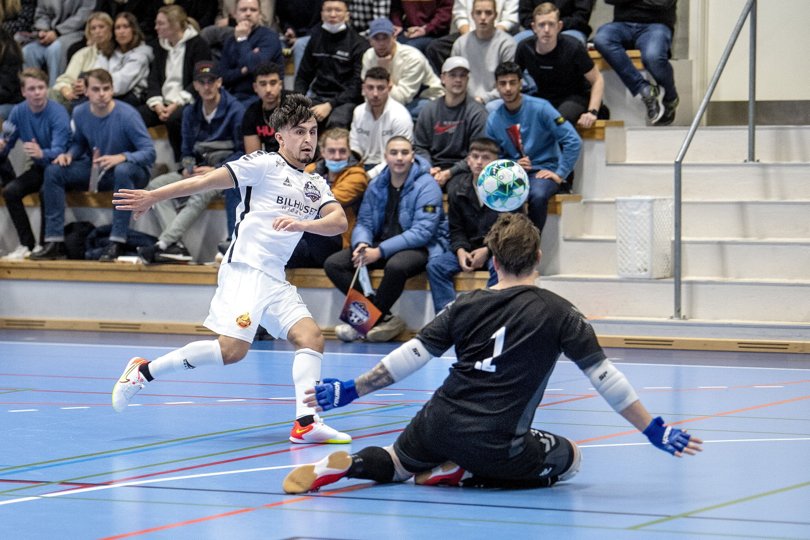 De har store drømme i Hjørring Futsal Klub. Foto: Bente Poder <i>Foto: Bente Poder</i>