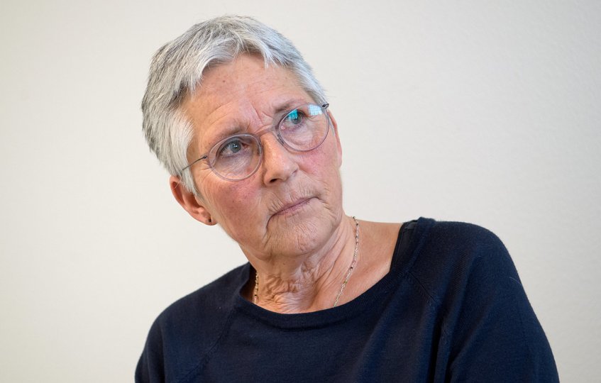 - Hvordan kunne bankrådgiveren se, at jeg havde været i banken dagen efter, vi oprettede kontoen, for at få registreret mit id, spørger Dorthe Kristensen. Foto: Bo Lehm