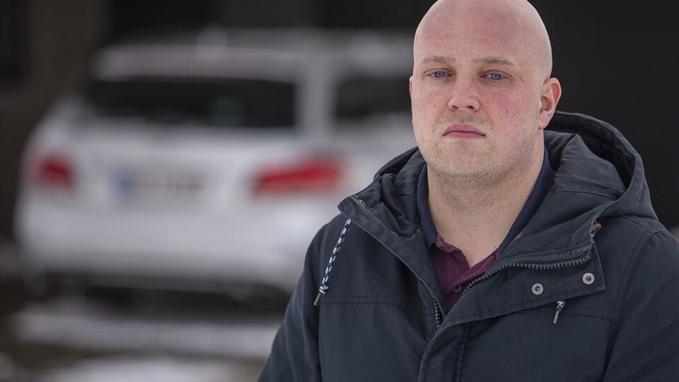 Christoffer Jacobsen føler sig ekstra straffet, fordi han stadig ikke kan generhverve sit kørekort. Foto Martél Andersen