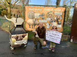 Clara sparede selv sammen til Aalborg Zoo: Hun er simpelthen så stolt
