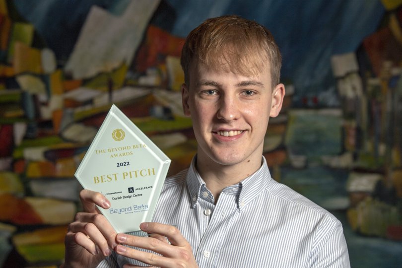 - Man skal stole på sig selv og sine evner. Det har det her forløb lært mig. Og de næste år har jeg viet mit liv til MyEpi, siger Jakob Junker Jeppesen. Foto: Henrik Louis