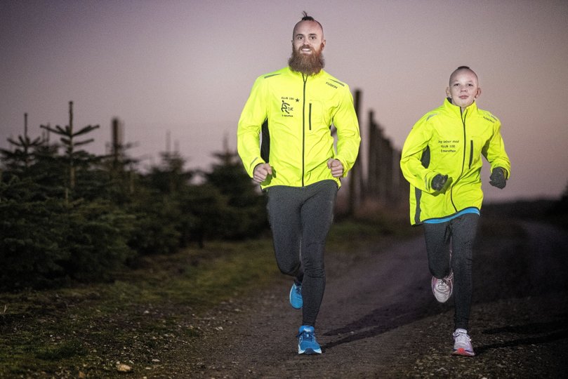 12-årige Daniel Jensen blev inspireret af sin far, Morten Nielsen, da han var ni år gammel. Siden da har far og søn delt en passion for halvmaratoner. Daniel Jensen runder snart 100 løb.