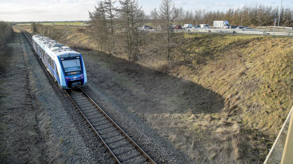 Analyse giver svar på mulighederne for at etablere et nyt trinbræt nord for fjorden i Aalborg Kommune. <i>Arkivfoto: Bente Poder</i>