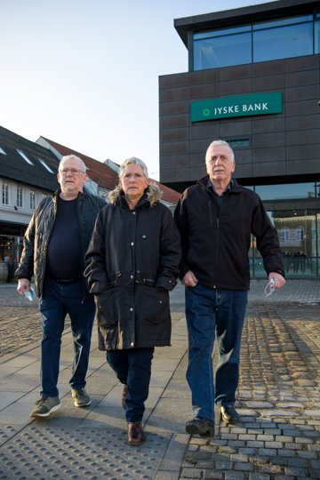 Jørgen Mikkelsen, Dorthe Kristensen og Arne Mikkelsen fik ikke noget ud af at klage til Jyske Bank.