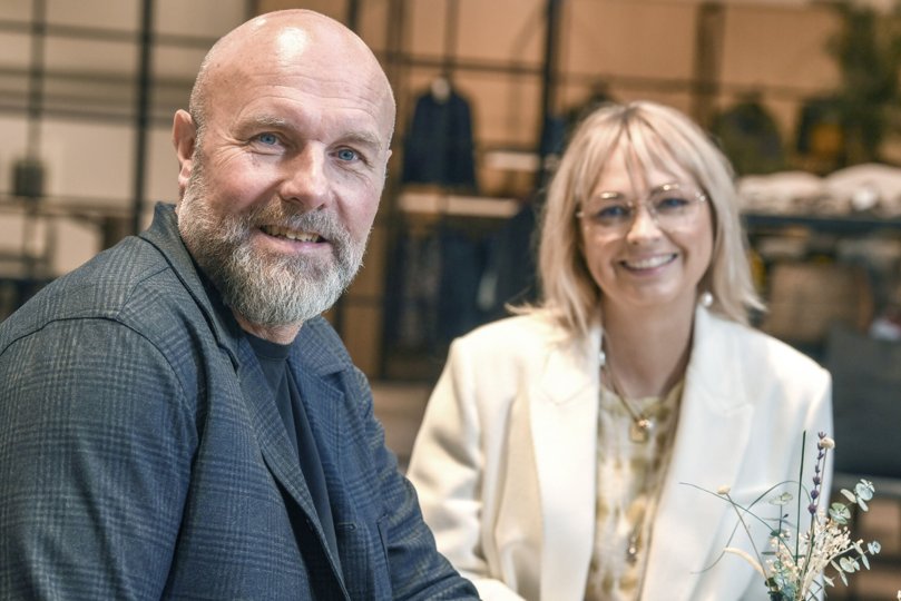 Per og Tine Kalstrup driver Kalstrup Livsstilshus i Blokhus. Foto: Henrik Louis <i>Foto:Henrik Simonsen</i>