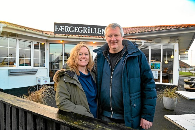 Sonja Dahl og Elo Nyholm Hansen, Thisted, har overtaget Færgerillen fra 1. februar. Foto: Ole Iversen