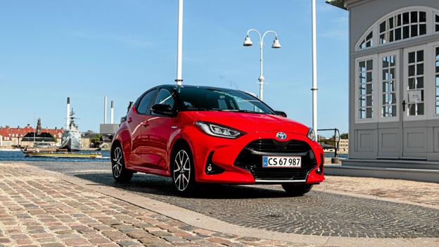 Den forholdsvis nye og roste Toyota Yaris blev den tredje mest solgte bil i hele landet 2021. Foto: Christian Schachtanm <i>Christian Schacht</i>