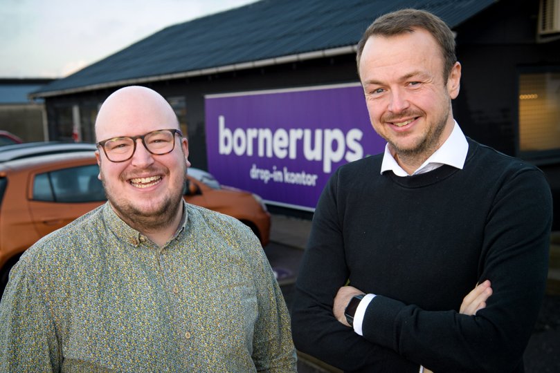 Brødrene Casper (tv) og Carsten Søe-Larsen er meget forskellige, men som kompagnoner i spidsen for den familievirksomhed, deres far har været med til at bygge op, supplerer de hinanden godt. <i>Bo Lehm</i>