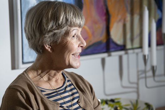 - Lige pludselig er det ikke gratis længere. Du risikerer livet og får dine kollegaer hjem i kister, fortæller Lone Træholt. Foto: Bente Poder <i>Foto: Bente Poder</i>