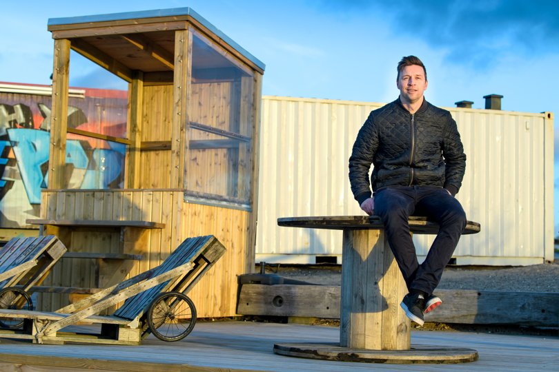 Formand for Thy Cablepark Thomas Bruun sender hædren videre til medlemmer, bestyrelsen og de frivillige instruktører, der alle gør et stort arbejde for at skabe en god forening. Arkivfoto