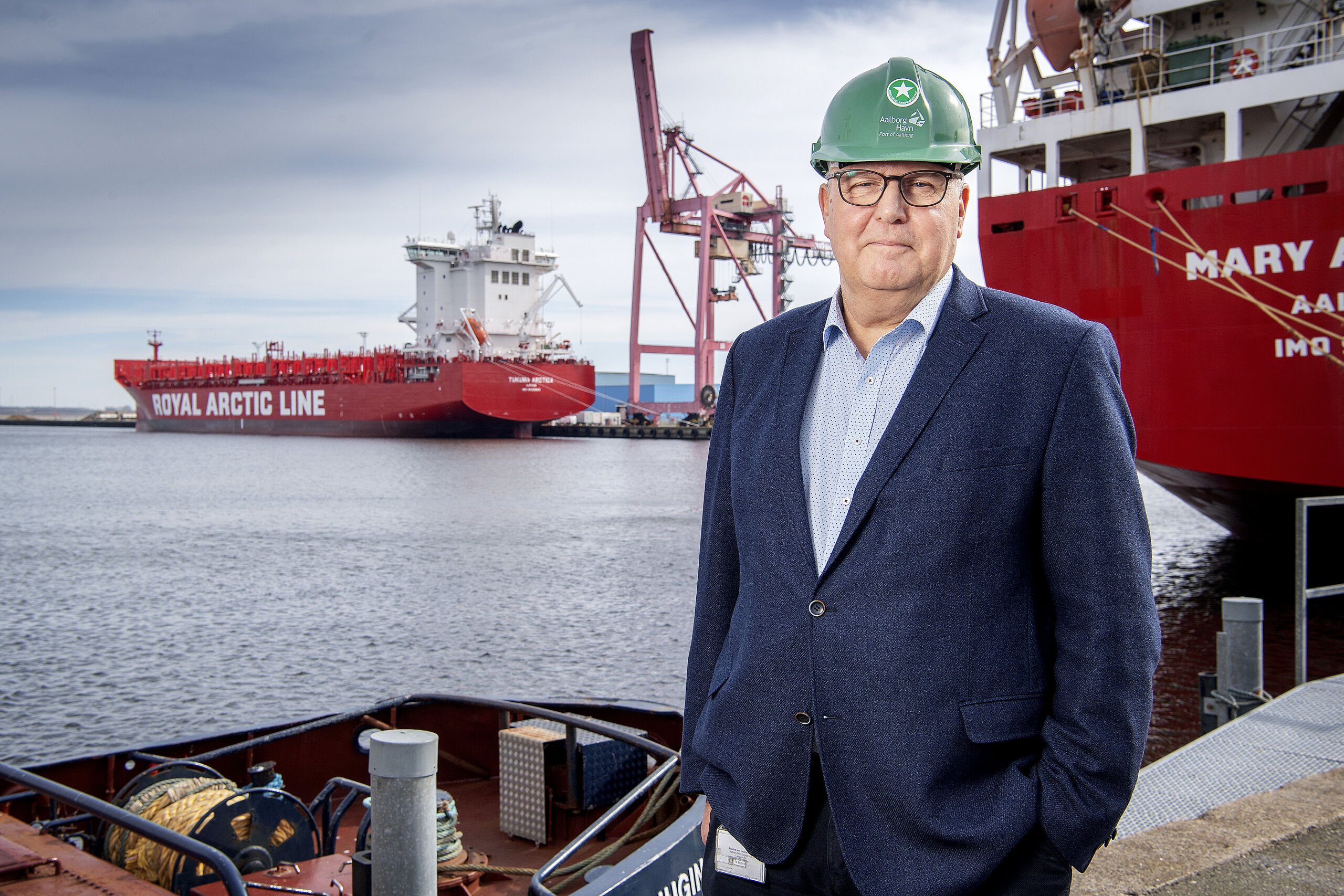 Havne-direktør før farvel til Grønlandsskibene: Det skal området bruges til fremover