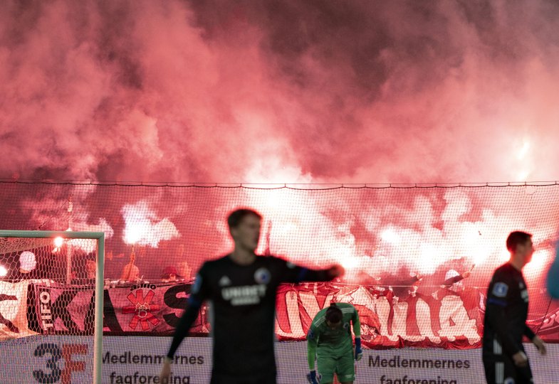 AaB er blevet straffet for tilskueruroligheder i forbindelse med hjemmekampen mod FC København. Arkivfoto: Henning Bagger/Ritzau Scanpix <i>Ritzau Scanpix</i>