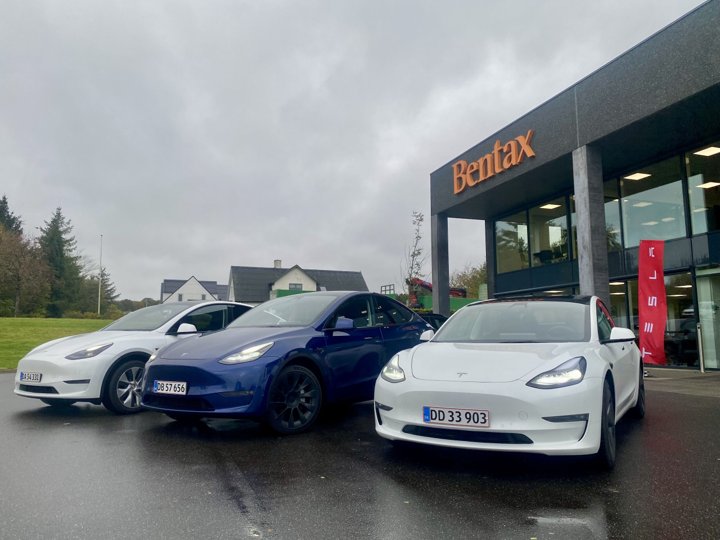 Teslas pop-up-butik er allerede åben og ligger i forbindelse med Bentax i Svenstrup.