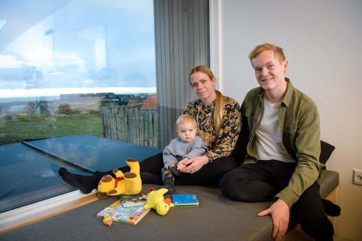 Louise Foged Holm er psykolog og flytter hjem til Thisted med sin lille familie for at starte praksis i samarbejde med Cektos. <i>Bo Lehm</i>