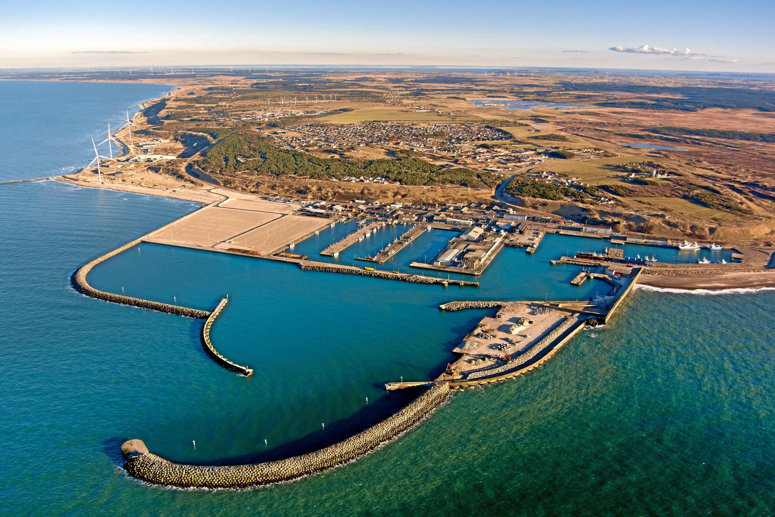 Nu skal havnen være helt grøn: Hanstholm som Europas første CO2-neutrale fiskerihavn