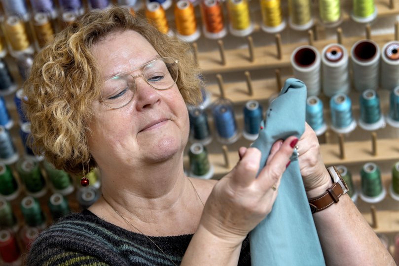 I 2018 forvandlede Annie Nørgaard Sørensen sin hobby til en forretning. <i>Foto: Lars Pauli</i>