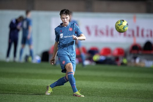 Sebastian Stahlfest var længe fast mand på FCK's ungdomshold, men hovedstadsklubben har hentet en større gruppe af skandinaviske talenter ind, som endte med at sende ham ud på bænken. Foto: Lars Pauli <i>Foto: Lars Pauli</i>
