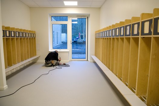 Der bliver god plads i garderoben. Foto: Bo Lehm <i>Bo Lehm</i>