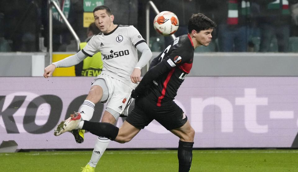 Spartak Moskva gik videre fra sin indledende gruppe som nummer et og strøg direkte i ottendedelsfinalen. <i>Czarek Sokolowski/Ritzau Scanpix</i>