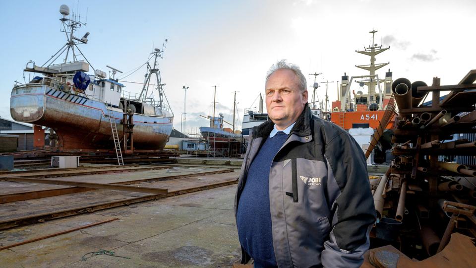 Administrerende direktør Jesper Faurholt Jensen er tilfreds med, at der igen er sorte tal på bundlinjen efter to år, som han beskriver som bump på vejen. Arkivfoto: Lars Pauli <i>Foto: Lars Pauli</i>