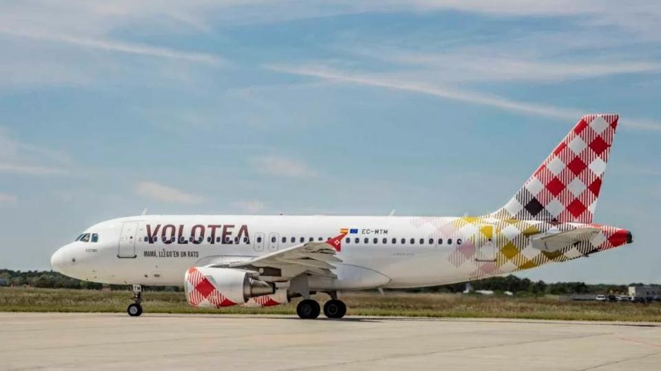Det spanske flyselskab Volotea starter en ny flyrute fra Aalborg Lufthavn. PR-foto