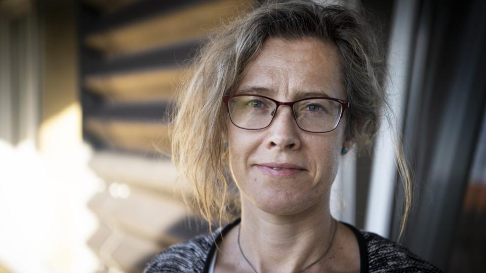 Bettina Meakin har indrettet sin lægepraksis i to sammenbyggede ældreboliger på Dahlsensvej i Haverslev. Foto: Kim Dahl Hansen