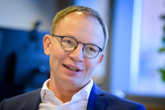 Afdragsfriheden styrker kommunens likviditet med årligt omkring 21 mio. kroner årligt frem til 2028. Det betyder, at presset på likviditeten er lettet, siger borgmester Niels Jørgen Pedersen (V) <i>Arkivfoto: Bo Lehm</i>