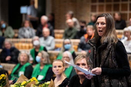 Vibeke Gamst (K) kritiserede, at der mangler meriterende studiejob i Aalborg Kommune. Foto: Henrik Bo