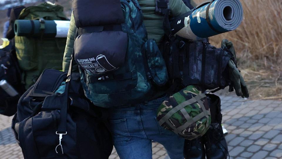 Siden den russiske invasion af Ukraine 24. februar er der 158 ukrainske statsborgere, der har søgt asyl i Danmark. Regeringen planlægger med, at op mod 20.000 ukrainere flygter til Danmark. (Arkivfoto). <i>Kai Pfaffenbach/Reuters</i>