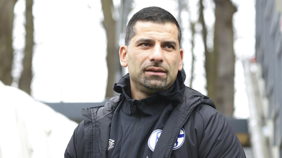 Dimitrios Grammozis er færdig som cheftræner i Schalke 04 efter et år. (Arkivfoto) <i>Jvrgen Fromme/Ritzau Scanpix</i>