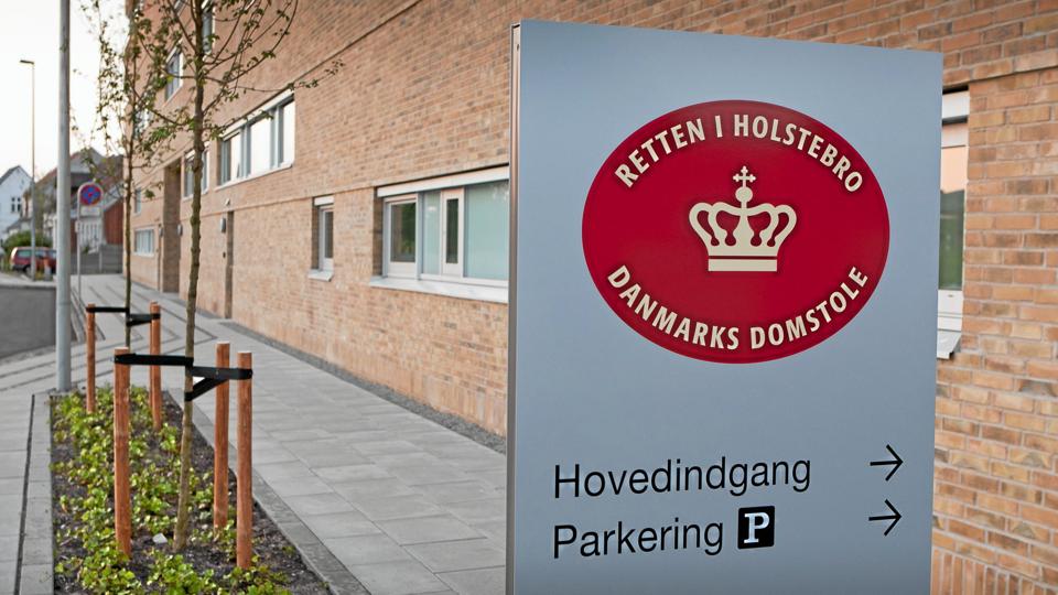 Retten i Holstebro. Arkivfoto