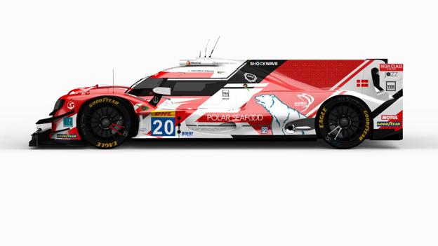Sådan ser den LMP2-racer ud, som Jan Magnussen bliver en del af i 2021-sæsonen. Foto: High Class Racing.